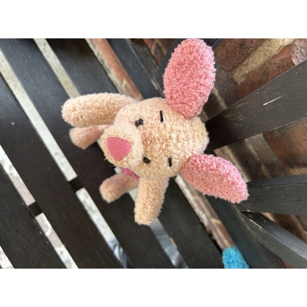 1998 Mattel‎ Disney Winnie the Pooh Giggle Piglet Plush 11" - Picture 3 of 5